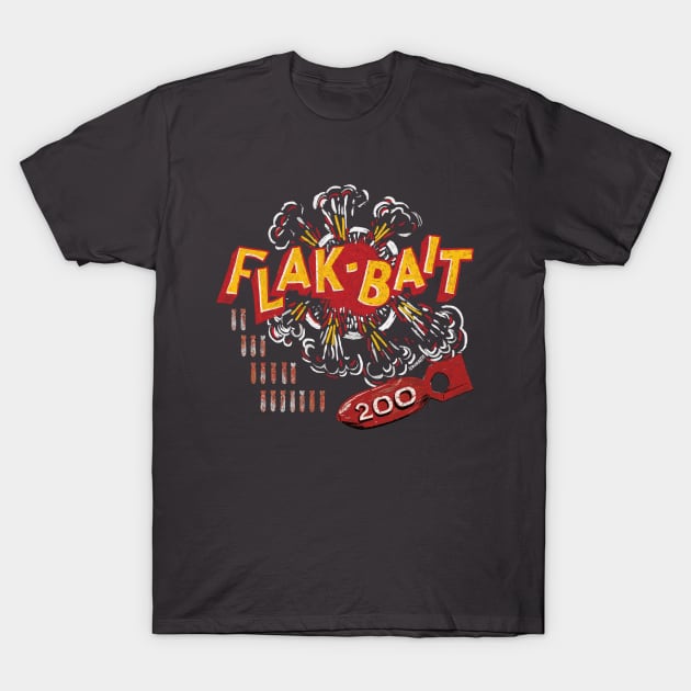 Flak-Bait Nose Art T-Shirt by 909 Apparel